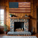 Old Glory American Flag Wall Art II by Tailored Canvases