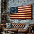 Old Glory American Flag Wall Art II by Tailored Canvases