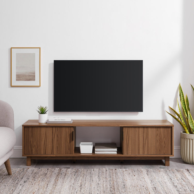 Reema Arundo Scandinavian Reeded TV Stand