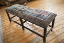 Reclaimed Vintage Turkish Rug Bench