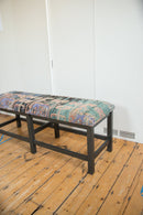 Reclaimed Vintage Turkish Rug Bench
