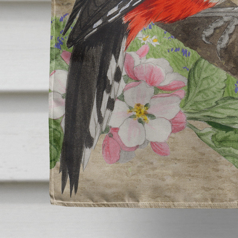 Woodpecker  Flag Canvas House Size ASA2018CHF