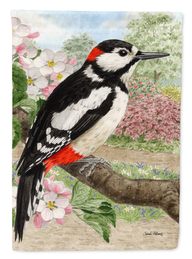 Woodpecker  Flag Canvas House Size ASA2018CHF