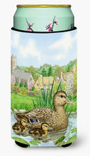 Mallard Duck Tall Boy Hugger Can Cooler Sleeve Machine Washable Drink Collapsible Insulator Beverage Insulated Holder