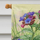 Hedgehog House Flag 28x40 Porch Sleeve Pole Decorative Outside Yard Banner Artwork Wall Hanging, Polyester
