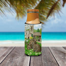 Leveret Bunny Rabbit Slim Can Hugger , Insulated Foam Hugger for 12 oz Slim Cans, Beer Bottles & Water Bottles, Printed in USA