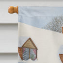 Great Tit House Flag 28x40 Porch Sleeve Pole Decorative Outside Yard Banner Artwork Wall Hanging, Polyester