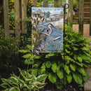 Blue Heron Garden Flag – Decorative Outdoor Yard Flag ASA2057GF