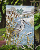 Blue Heron Garden Flag – Decorative Outdoor Yard Flag ASA2057GF