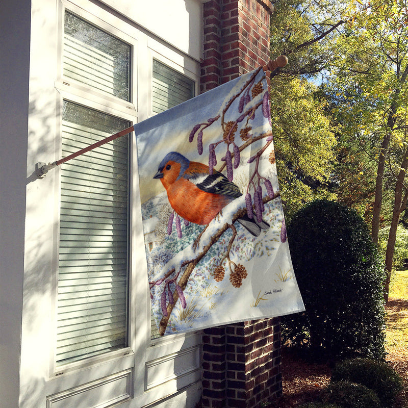 Eurasian Bullfinch Flag Canvas House Size ASA2066CHF