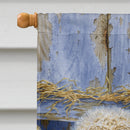 Barn Owl Chicks House Flag 28x40 Porch Sleeve Pole Decorative Outside Yard Banner Artwork Wall Hanging, Polyester