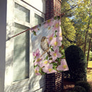 Spotted Flycatcher House Flag 28x40 Porch Sleeve Pole Decorative Outside Yard Banner Artwork Wall Hanging, Polyester