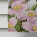 Spotted Flycatcher House Flag 28x40 Porch Sleeve Pole Decorative Outside Yard Banner Artwork Wall Hanging, Polyester
