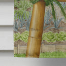 Spotted Flycatcher House Flag 28x40 Porch Sleeve Pole Decorative Outside Yard Banner Artwork Wall Hanging, Polyester