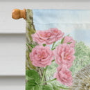 Tawny Owlet House Flag 28x40 Porch Sleeve Pole Decorative Outside Yard Banner Artwork Wall Hanging, Polyester