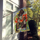 Stone Martins Beech Marten House Flag 28x40 Porch Sleeve Pole Decorative Outside Yard Banner Artwork Wall Hanging, Polyester