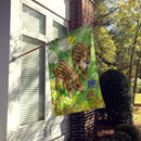 Wild Boar House Flag 28x40 Porch Sleeve Pole Decorative Outside Yard Banner Artwork Wall Hanging, Polyester