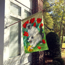 Birman Kittens House Flag 28x40 Porch Sleeve Pole Decorative Outside Yard Banner Artwork Wall Hanging, Polyester