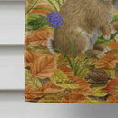 Rabbit & Baby House Flag 28x40 Porch Sleeve Pole Decorative Outside Yard Banner Artwork Wall Hanging, Polyester