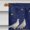 Nativity Scene with just animals House Flag 28x40 Porch Sleeve Pole Decorative Outside Yard Banner Artwork Wall Hanging, Polyester