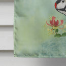 Woodpeckers House Flag 28x40 Porch Sleeve Pole Decorative Outside Yard Banner Artwork Wall Hanging, Polyester