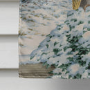 Barn Owl House Flag 28x40 Porch Sleeve Pole Decorative Outside Yard Banner Artwork Wall Hanging, Polyester