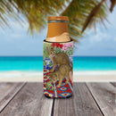 Abyssinian Kitten Slim Can Hugger , Insulated Foam Hugger for 12 oz Slim Cans, Beer Bottles & Water Bottles, Printed in USA
