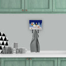 Three Geese & Gifts Leash or Key Holder Wall Hooks, Coat Rack Wall Mount, for Hanging Keys, Towels, Aprons, Leashes