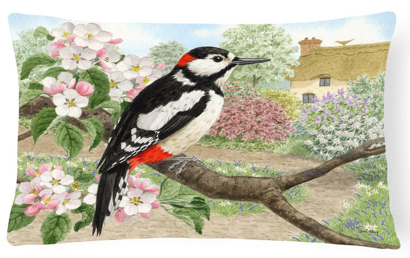 Woodpecker Fabric Decorative Pillow ASA2175PW1216