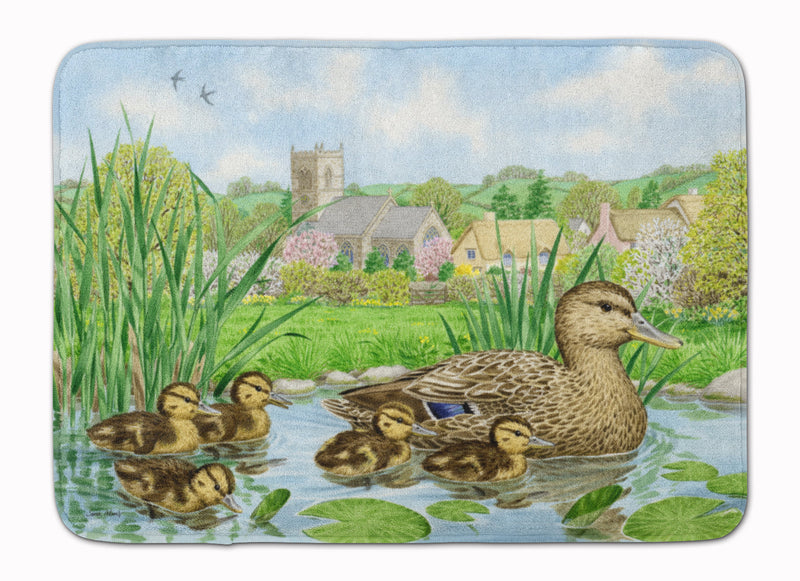 Mallard Duck Machine Washable Memory Foam Mat ASA2178RUG