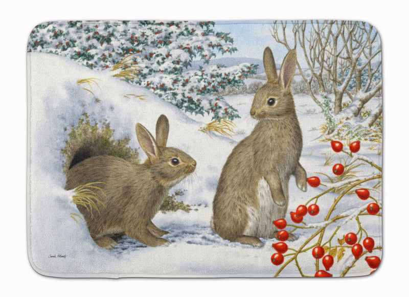 Winter Rabbits Machine Washable Memory Foam Mat ASA2181RUG