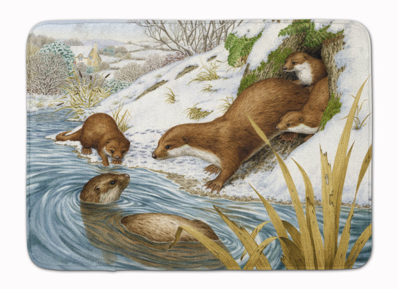 Playtime Otters Machine Washable Memory Foam Mat ASA2186RUG