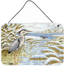 Blue Heron by the Water Wall or Door Hanging Prints