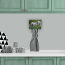 Group of Horses Leash or Key Holder Wall Hooks, Coat Rack Wall Mount, for Hanging Keys, Towels, Aprons, Leashes