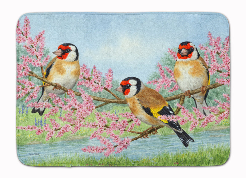 European Goldfinch Machine Washable Memory Foam Mat ASA2202RUG