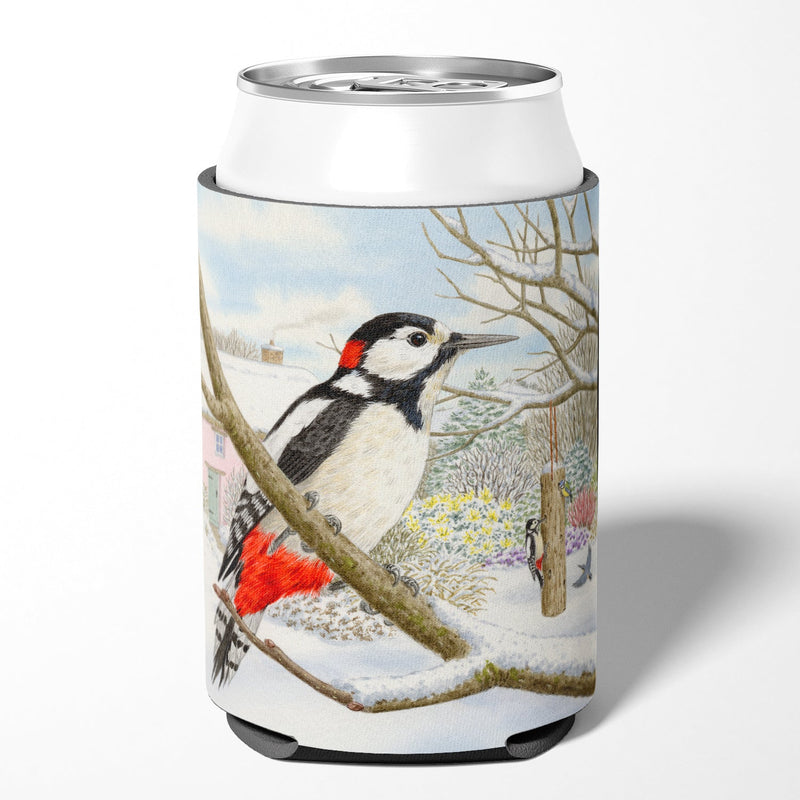 Spotted Woodpecker by Sarah Adams Can or Bottle Hugger ASAD0701CC