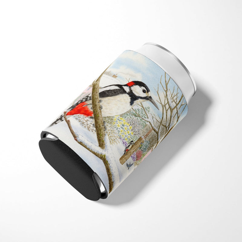 Spotted Woodpecker by Sarah Adams Can or Bottle Hugger ASAD0701CC