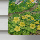 Spring Flowers by Sarah Adams House Flag 28x40 Porch Sleeve Pole Decorative Outside Yard Banner Artwork Wall Hanging, Polyester