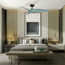 52" Punjab Industrial DC Motor Downrod Mount Reversible Ceiling Fan with Remote Control