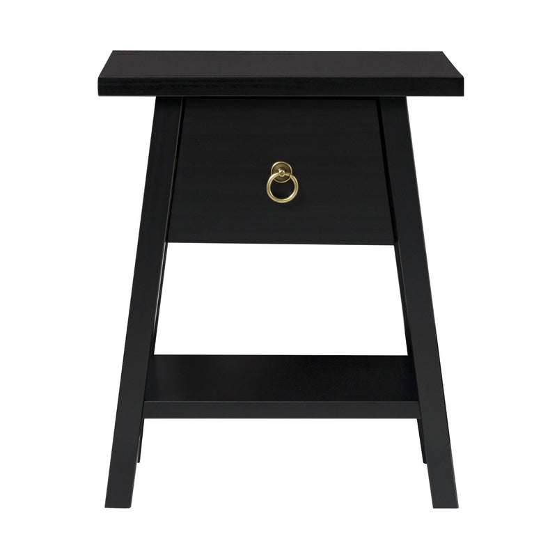 Antheia Modern Minimalist 1-Drawer Nightstand