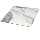 Soft White with Light Gray 32x32 Matte Square Porcelain Large Format Tile (2 pack, 13.78 sq ft/case) - Sample