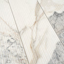 Cool White with Subtle Gray 12x48 Matte Porcelain Large Format Tile (3 pack, 11.63 sq ft/case) - Sample