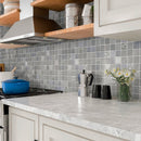 Gray 12x12 Matte Field Ceramic Mosaic Tile (10 pack, 10.68 sq ft/case)