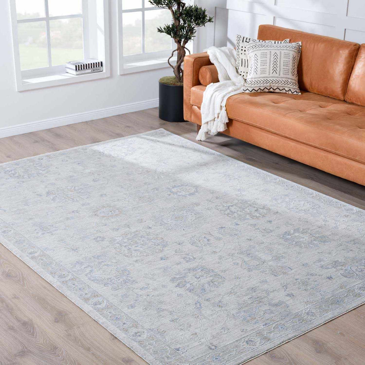 Albuquerque Area Rug, installed in a room