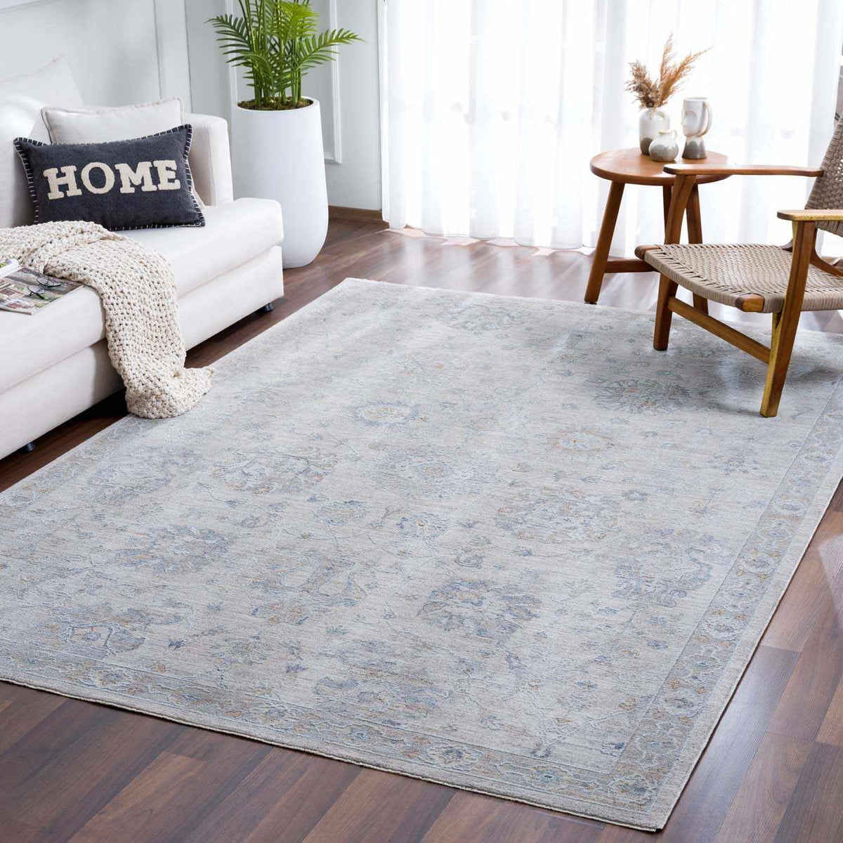 Albuquerque Area Rug, installed in a room