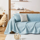 Couch Cover Blanket Couch Covers for Most Shape Sofas Washable Durable Sofa Throw Cover with Tassels by Slipcover KAS™