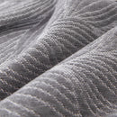 Leaf Universal Furniture Protector Chenille Couch Cover, Large Couch Cover Blanket for Couch Sofa