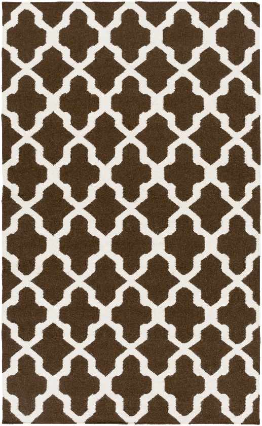 Woold Modern Brown Area Rug