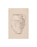 Vase Drawing Sepia