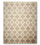 9' x 12' Hand Knotted Wool Transitional Oriental Area Rug Full Pile 9x12